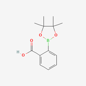 Chemical structure of 2-Carboxyphenylboronic acid, pinacol ester