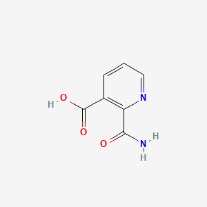 Chemical structure of 2-Carbamoylnicotinic acid