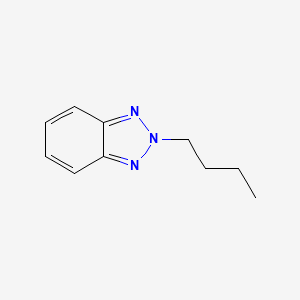 Chemical structure of 2-Butyl-2H-benzo[d][1,2,3]triazole