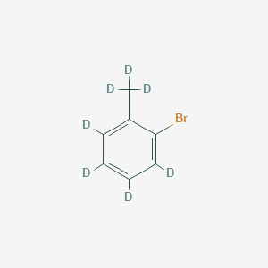 Chemical structure of 2-Bromotoluene-d7