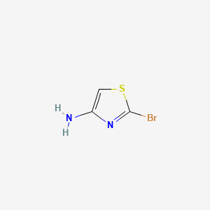 Chemical structure of 2-bromothiazol-4-amine