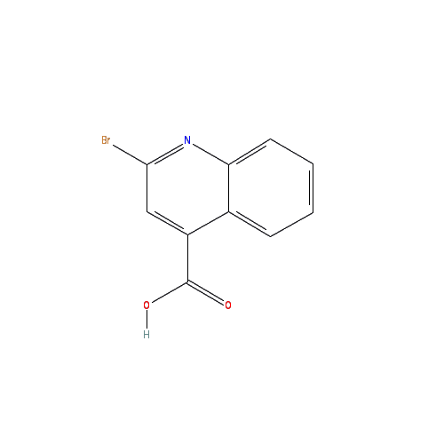 Chemical structure of 2-Bromoquinoline-4-carboxylic acid