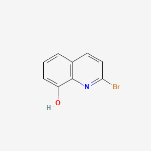 Chemical structure of 2-Bromoquinolin-8-ol
