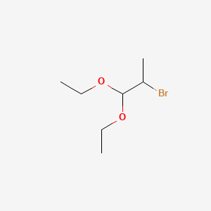 Chemical structure of 2-Bromo-1,1-diethoxypropane