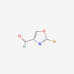 Chemical structure of 2-BroMooxazole-4-carbaldehyde