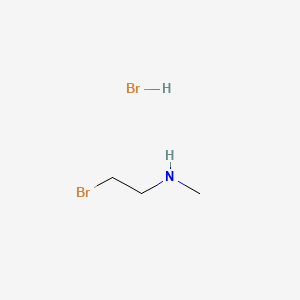 Chemical structure of 2-Bromo-N-methylethanamine hydrobromide