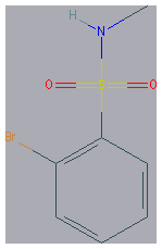 Chemical structure of 2-Bromo-N-methylbenzenesulfonamide