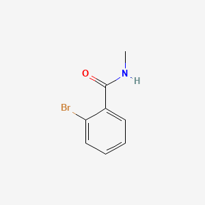Chemical structure of 2-Bromo-N-methylbenzamide