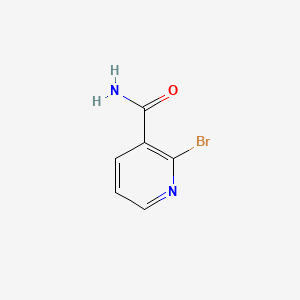 Chemical structure of 2-Bromonicotinamide