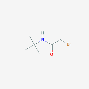 Chemical structure of 2-Bromo-n-(tert-butyl)acetamide