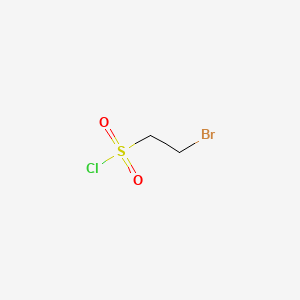 Chemical structure of 2-Bromoethanesulfonyl Chloride
