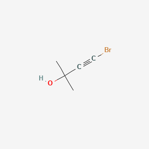 Chemical structure of 2-BROMOCYCLOPENTANONE