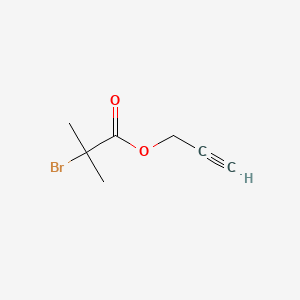 Chemical structure of 2-Bromocyclohex-1-enecarboxylic acid