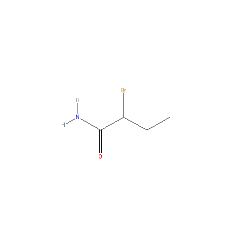 Chemical structure of 2-Bromobutanamide
