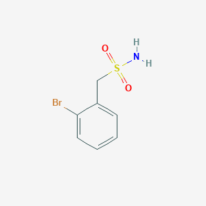 Chemical structure of 2-Bromobenzylsulfonamide