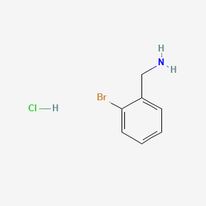 Chemical structure of 2-Bromobenzylamine Hydrochloride