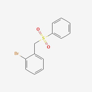 Chemical structure of 2-Bromobenzyl Phenyl Sulfone