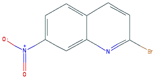 Chemical structure of 2-Bromo-7-nitroquinoline