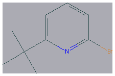 Chemical structure of 2-Bromo-6-tert-butylpyridine