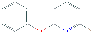 Chemical structure of 2-Bromo-6-phenoxypyridine