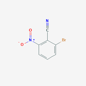 Chemical structure of 2-Bromo-6-nitrobenzonitrile