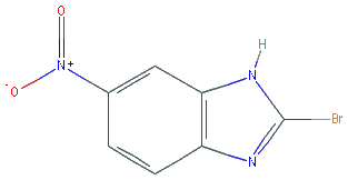 Chemical structure of 2-Bromo-6-nitro-1H-benzimidazole