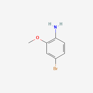 Chemical structure of 2-Bromo-6-methoxyaniline