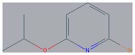 Chemical structure of 2-Bromo-6-isopropoxypyridine