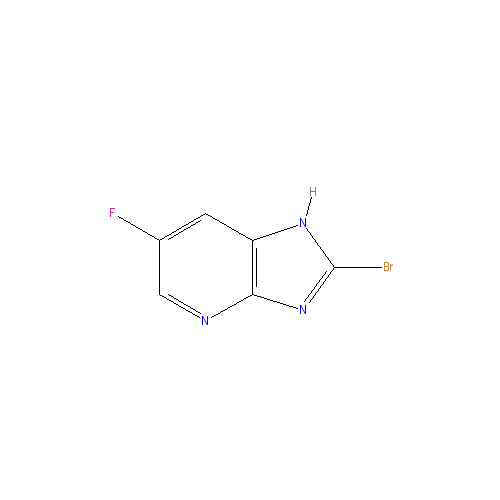 Chemical structure of 2-Bromo-6-fluoroimidazo[1,2-a]pyridine