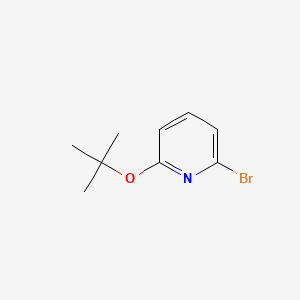 Chemical structure of 2-Bromo-6-tert-butoxypyridine