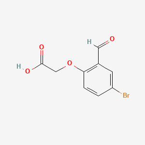 Chemical structure of 2-Bromo-6-(methoxycarbonyl)benzoic acid