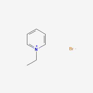 Chemical structure of 2-Bromo-6-(iso-propyl-d7-amino)pyrazine