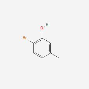 Chemical structure of 2-Bromo-5-methylphenol