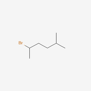 Chemical structure of 2-Bromo-5-methylhexane