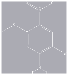 Chemical structure of 2-Bromo-5-methoxy-4-nitroaniline