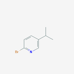 Chemical structure of 2-Bromo-5-isopropylpyridine