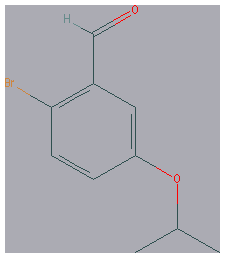 Chemical structure of 2-Bromo-5-isopropoxybenzaldehyde