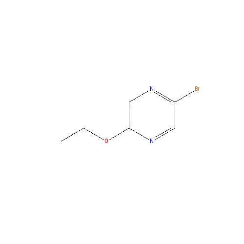 Chemical structure of 2-Bromo-5-ethoxypyrazine