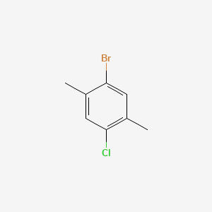 Chemical structure of 2-Bromo-5-chloro-p-xylene