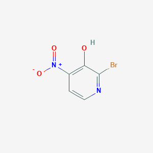 Chemical structure of 2-Bromo-4-nitropyridin-3-ol