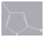 Chemical structure of 2-BroMo-4-Methylthiophene