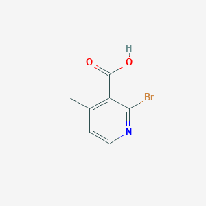 Chemical structure of 2-Bromo-4-methyl-nicotinic acid