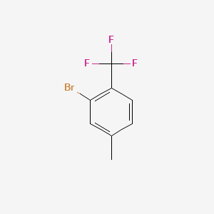 Chemical structure of 2-Bromo-4-Methylbenzotrifluoride