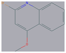 Chemical structure of 2-Bromo-4-methoxyquinoline