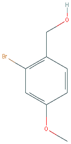 Chemical structure of 2-Bromo-4-methoxybenzyl Alcohol