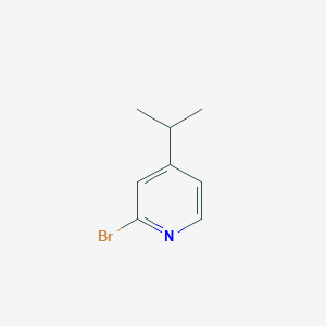 Chemical structure of 2-Bromo-4-isopropylpyridine