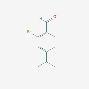 Chemical structure of 2-Bromo-4-isopropylbenzaldehyde