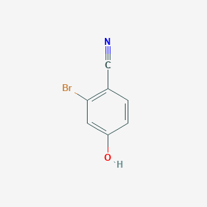 Chemical structure of 2-Bromo-4-hydroxybenzonitrile