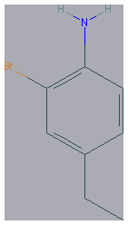 Chemical structure of 2-Bromo-4-ethylaniline