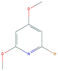 Chemical structure of 2-Bromo-4,6-dimethoxypyridine